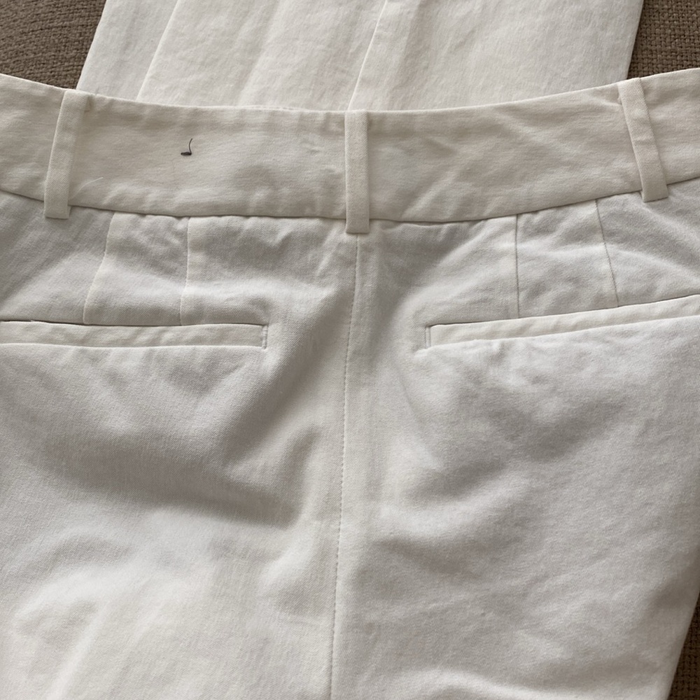Talbots Newport White Pants  Size 2 - Picture 5 of 5
